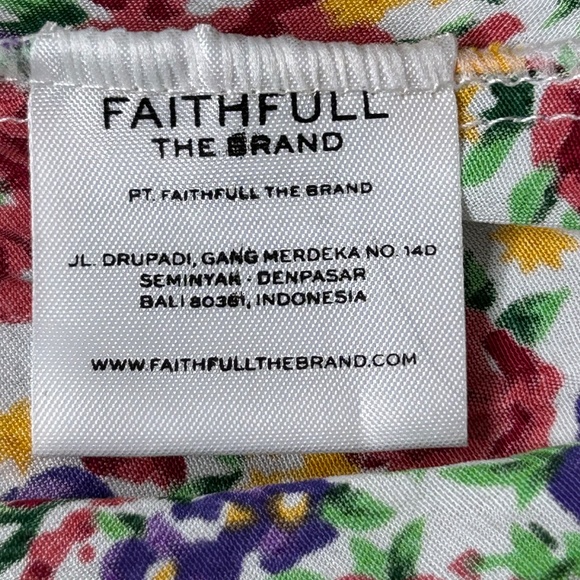 Faithful the Brand Emilia Dress in Lumina Floral Size 4 Small - Picture 9 of 10